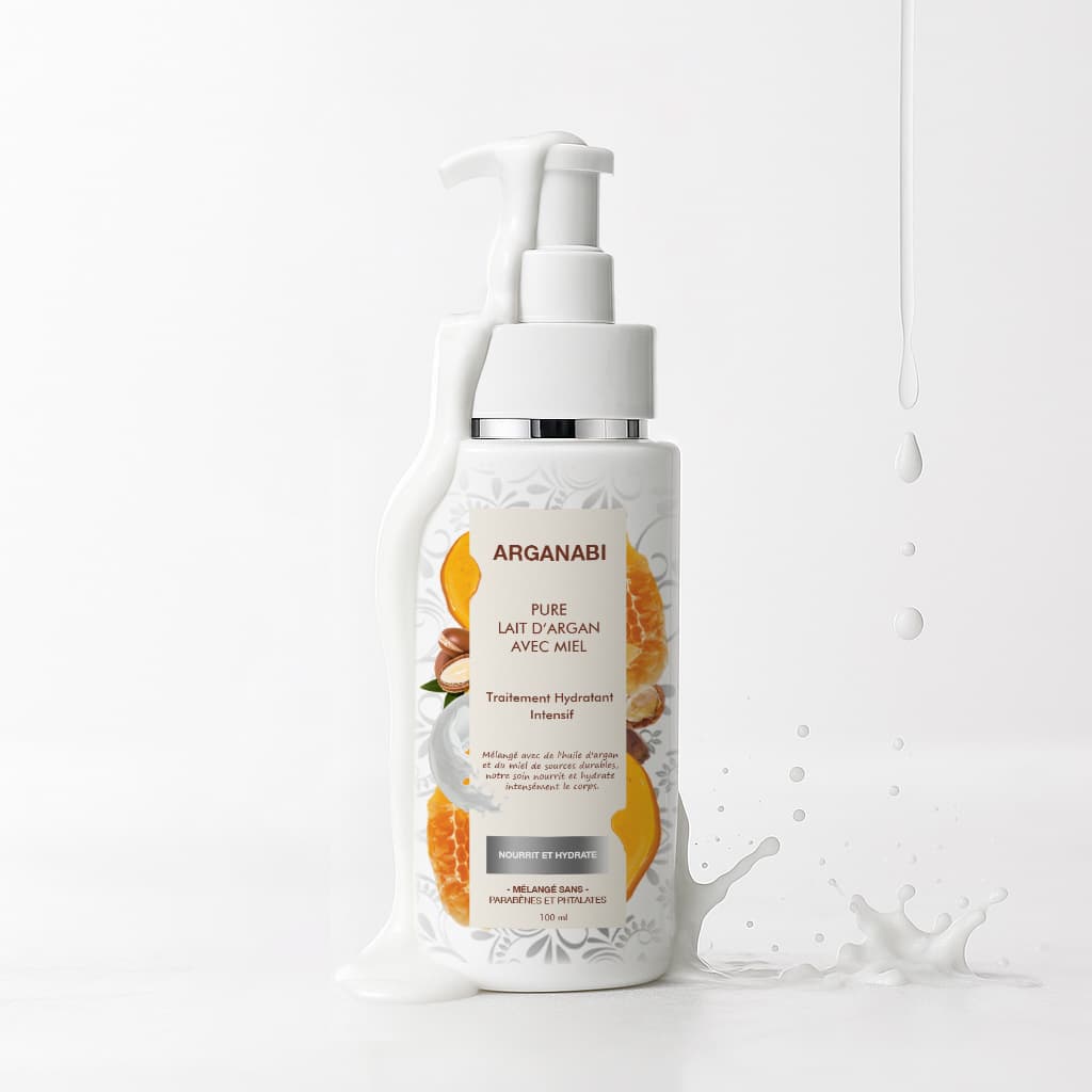 Arganabi lait d'argan avec miel milky