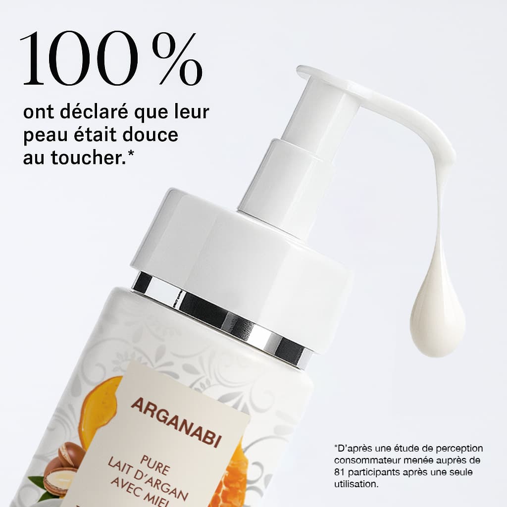 Arganabi lait d'argan avec miel